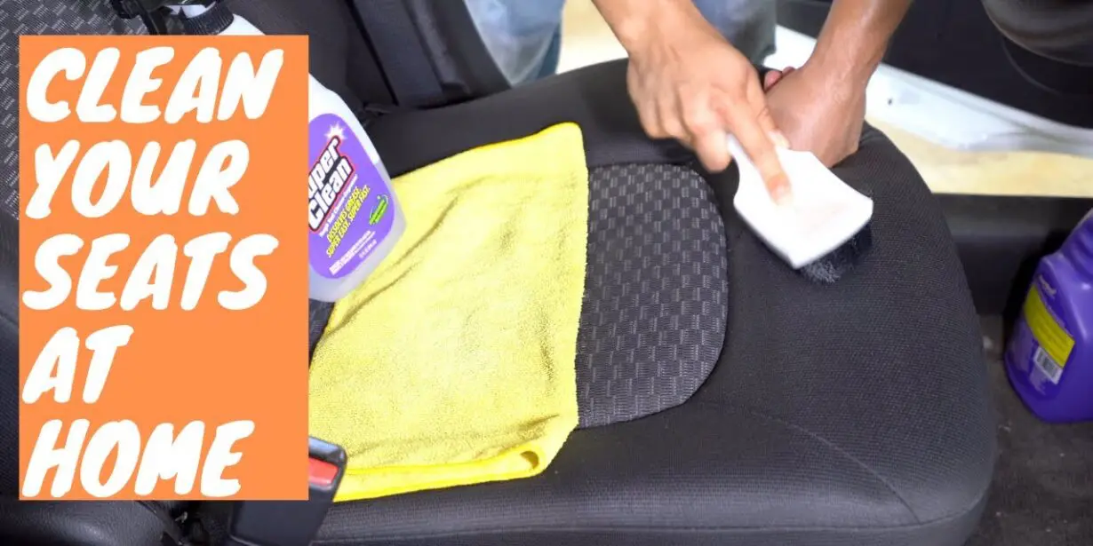 How to Clean Car Seats at Home